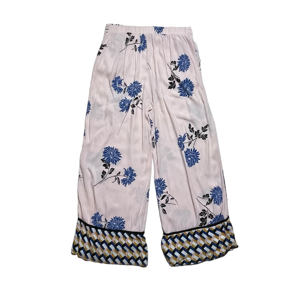 Forever 21 Plus 0X wide leg pants pink